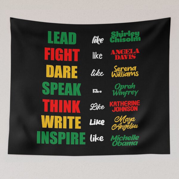 Item preview, LEAD FIGHT DARE SPEAK THINK WRITE INSPIRE designed and sold by libtarts.