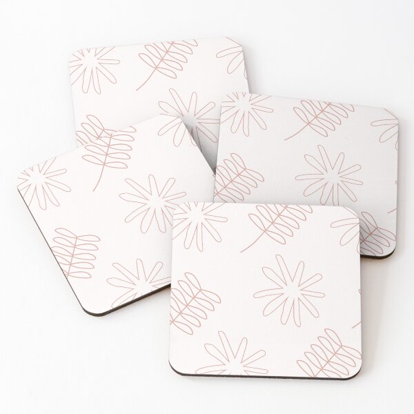 Item preview, Simple Drawn Leaf Pattern designed and sold by simplybetternow.