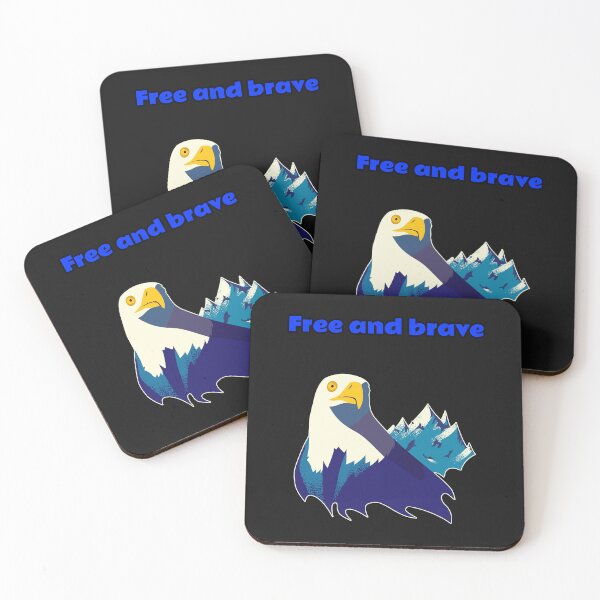 Item preview, Free and Brave - Eagle designed and sold by Mechanical-Artt.
