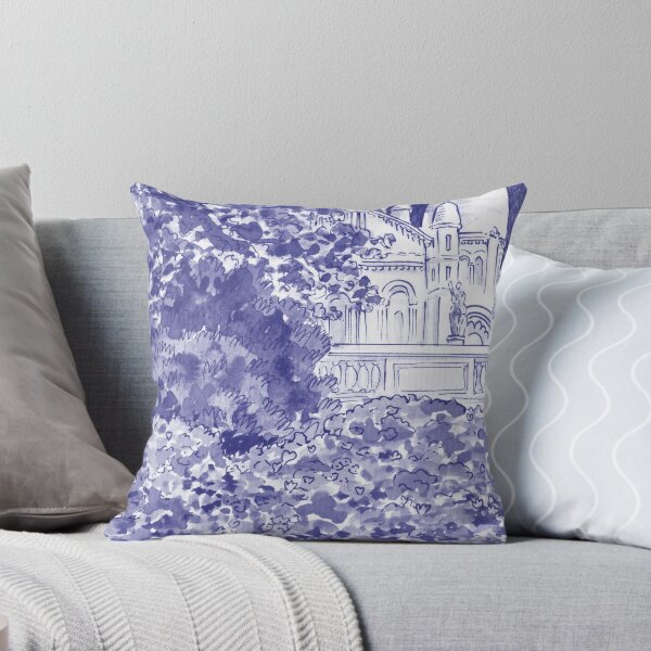 Item preview, Purple Blue Very Peri Gorgeous Sacre Coeur Cathedral Montmartre Paris France designed and sold by Irina Sztukowski.
