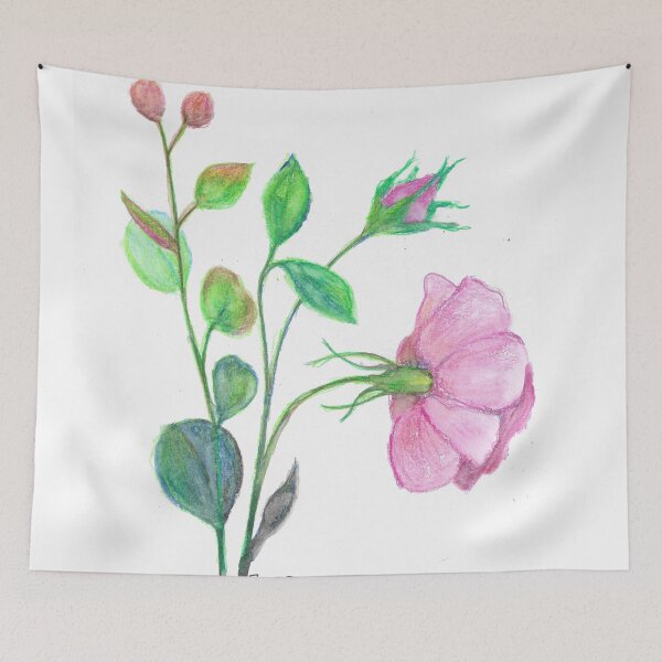 Item preview, Pink Rose designed and sold by ReneeDixonArt.