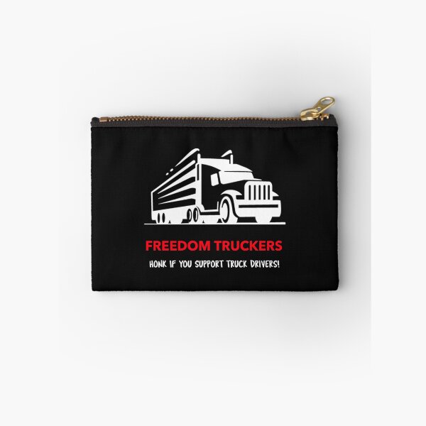Item preview, FREEDOM TRUCKERS - Honk If You Support Truck Drivers! designed and sold by Mysmartworld.