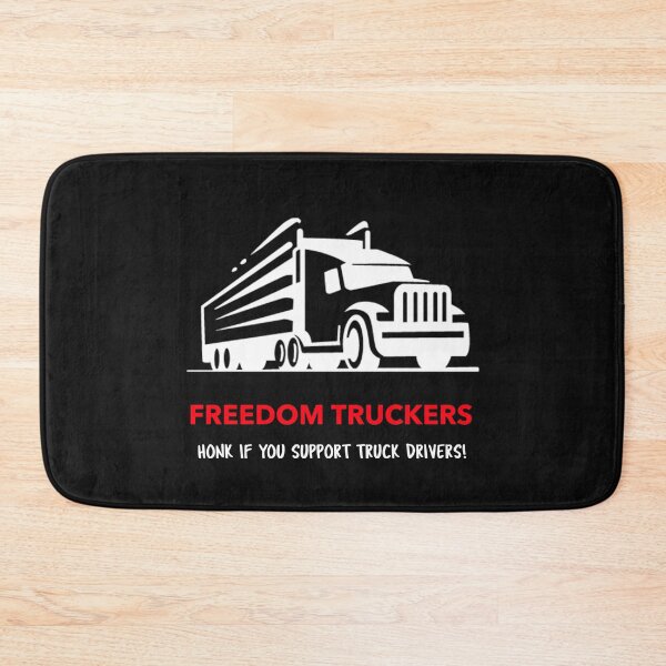 Item preview, FREEDOM TRUCKERS - Honk If You Support Truck Drivers! designed and sold by Mysmartworld.