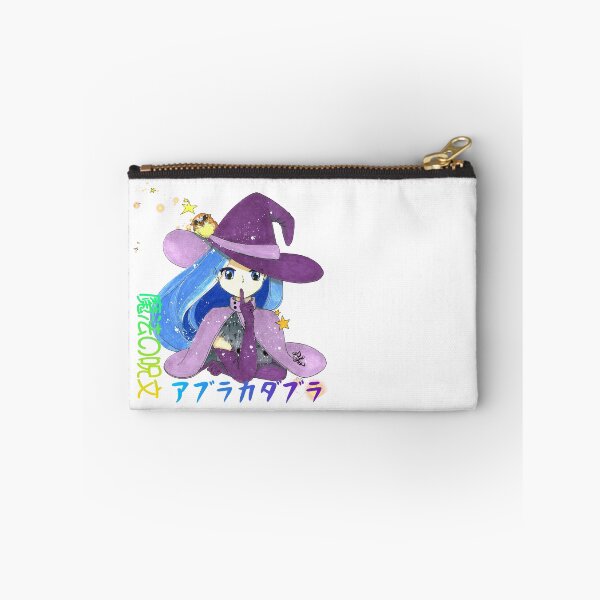 Item preview, Anime witch girl casting magic with kawaii owl pet designed and sold by Sophiberry X.