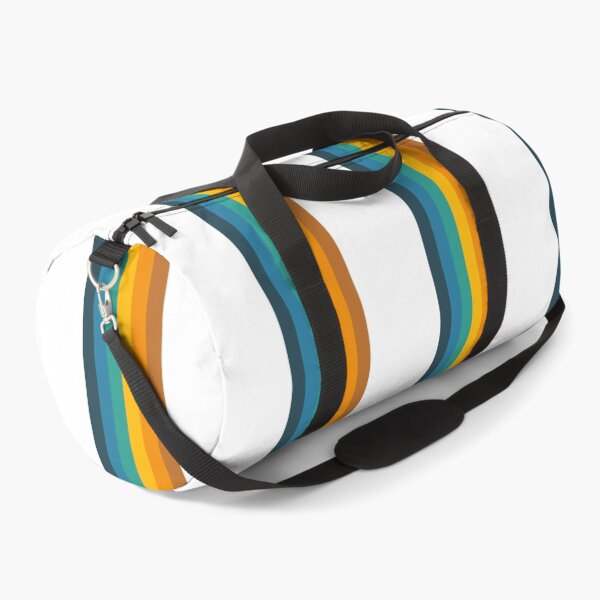 Item preview, Retro Rainbow Minimal Abstract -  multicolored vertical stripes  designed and sold by TalBright.