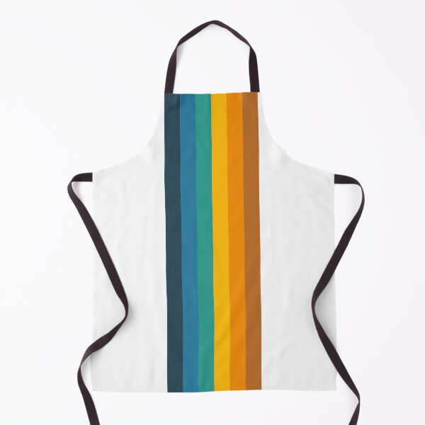 Item preview, Retro Rainbow Minimal Abstract - multicolored vertical stripes designed and sold by TalBright.