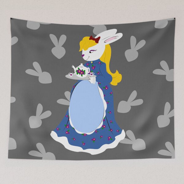 Item preview, Tea Time Rabbit designed and sold by Didi le lapin.