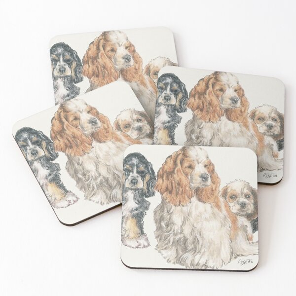 Item preview, American Cocker Spaniel Puppies designed and sold by BarbBarcikKeith.