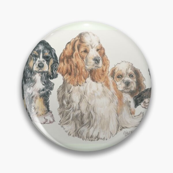 Item preview, American Cocker Spaniel Puppies designed and sold by BarbBarcikKeith.