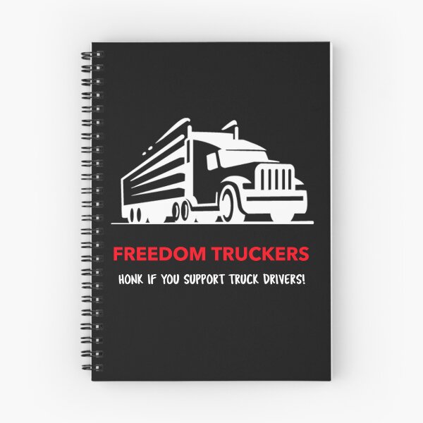 Item preview, FREEDOM TRUCKERS - Honk If You Support Truck Drivers! designed and sold by Mysmartworld.