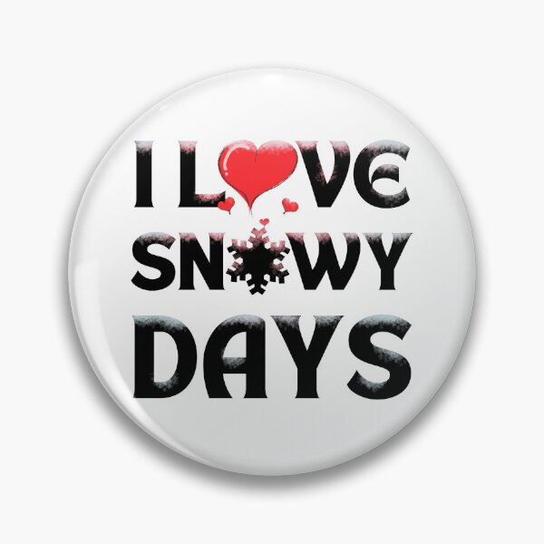 Item preview, I love snowy days red heart light  designed and sold by Chaos-Touch.