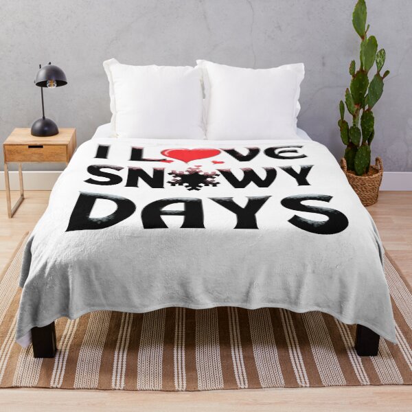Item preview, I love snowy days red heart light designed and sold by Chaos-Touch.