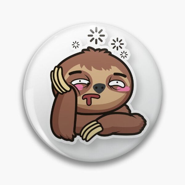 Item preview,  Sleeping On Our Problems Funny Saying With Sloth Animal designed and sold by Kitten2220.