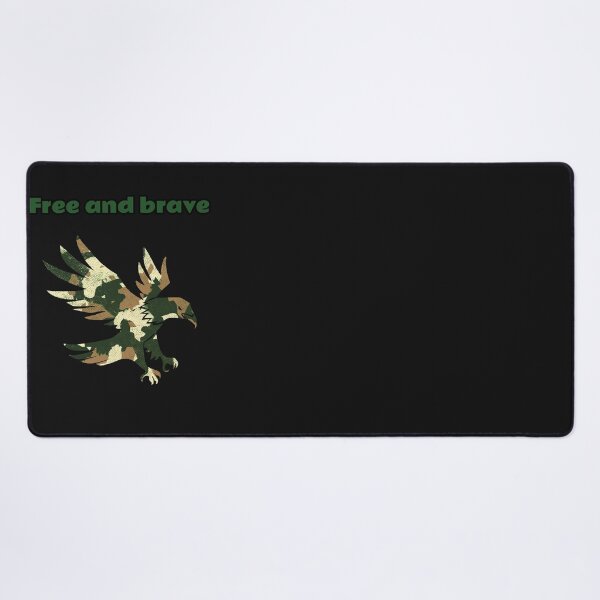 Item preview, Free and Brave - Camouflage Eagle designed and sold by Mechanical-Artt.
