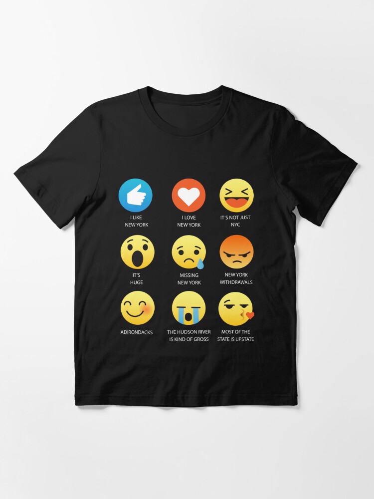 I Love New York NYC Fifty Nifty United States Emoji Emoticon