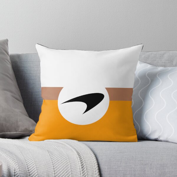 McLaren Yardley Style logo Throw Pillow