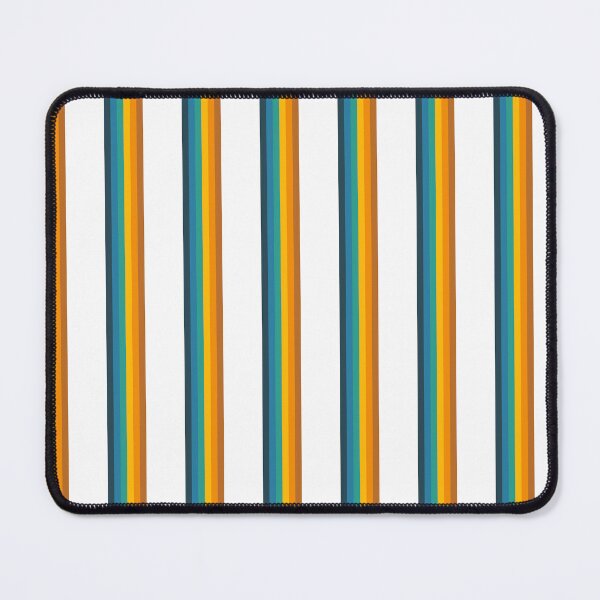 Item preview, Retro Rainbow Minimal Abstract - multicolored vertical stripes designed and sold by TalBright.