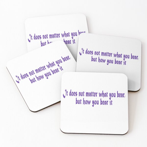 Item preview, It does not matter what you bear, but how you bear it  designed and sold by LovePhilosophy.