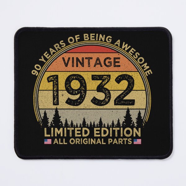 Item preview, 90th Birthday Vintage 1932 Limited Edition Patriotic designed and sold by cssdru.