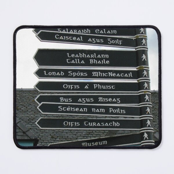 Item preview, Signpost in Gaelic, Stornoway, Isle of Lewis, Scotland designed and sold by BlueMoonRose.