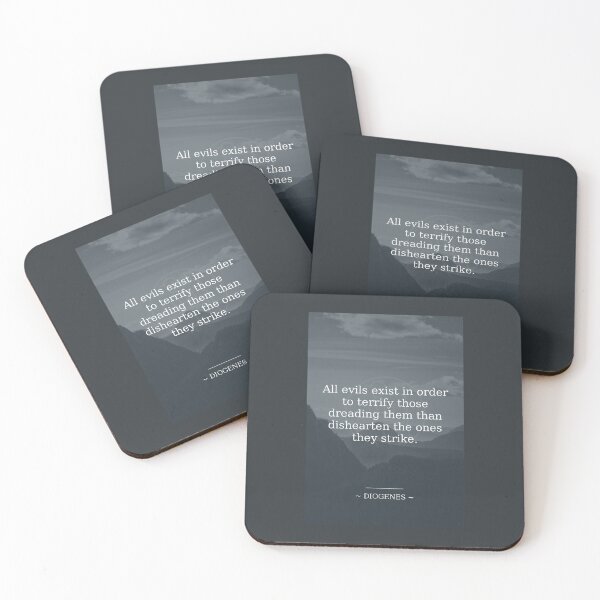 Item preview, Diogenes Evils Quote designed and sold by grphilosopher.