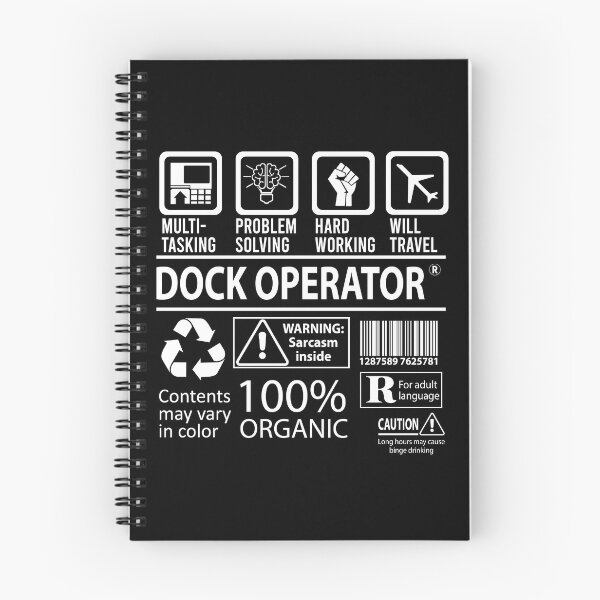 Item preview, Dock Operator T Shirt - MultiTasking Certified Job Gift Item Tee designed and sold by sabinacsnm.