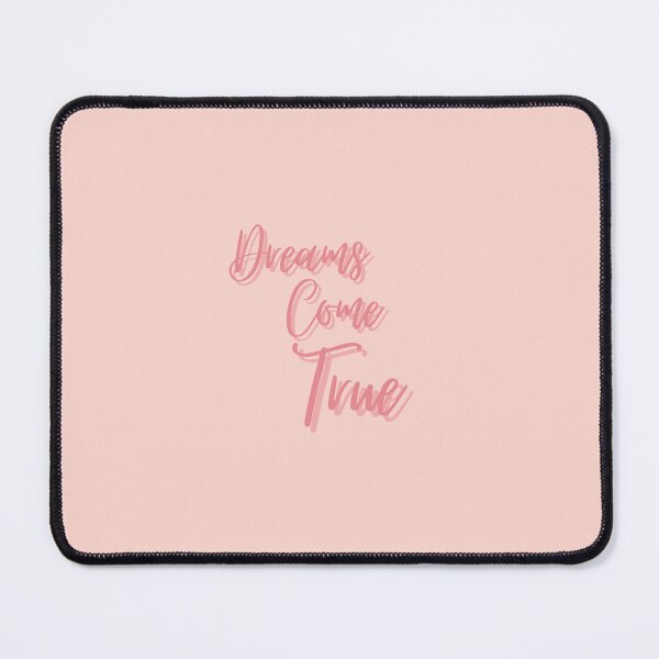 Item preview, Dreams Come True, Inspirational, Motivational, Empowerment, Pink designed and sold by Magic Love Art Print.