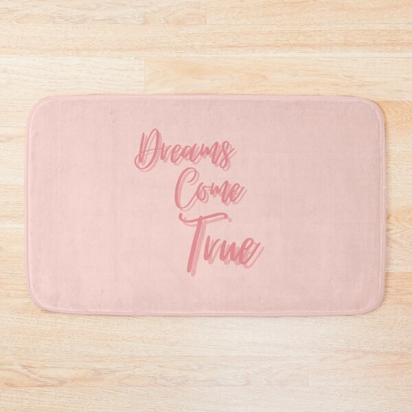 Item preview, Dreams Come True, Inspirational, Motivational, Empowerment, Pink designed and sold by Magic Love Art Print.