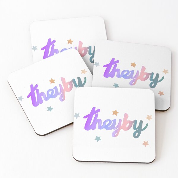 Item preview, Theyby (purple, violet, pink, blue, teal, green,)  designed and sold by Sophersgreen.