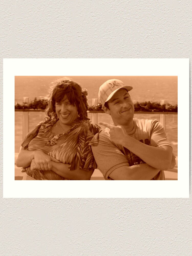 Jack And Jill Feat Adam Sandler And Adam Sandler Art Print By Vietnamhobo Redbubble