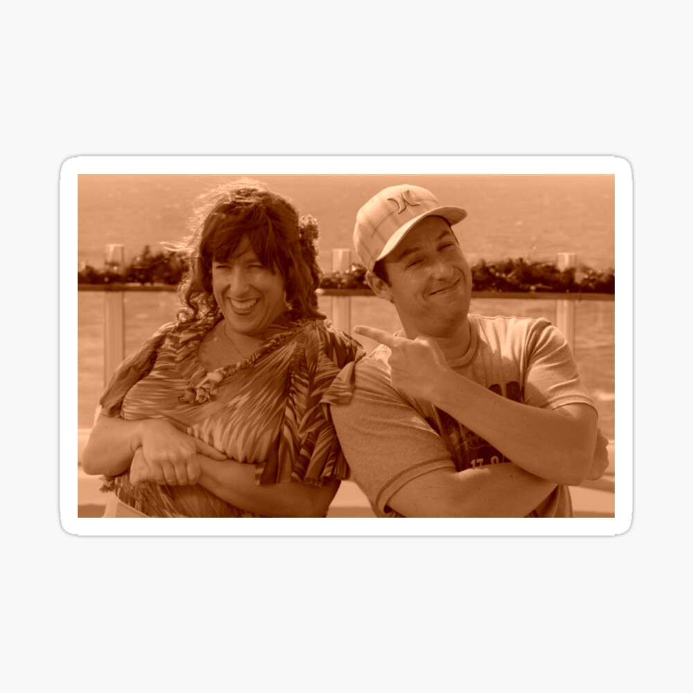 Jack And Jill Feat Adam Sandler And Adam Sandler Poster By Vietnamhobo Redbubble