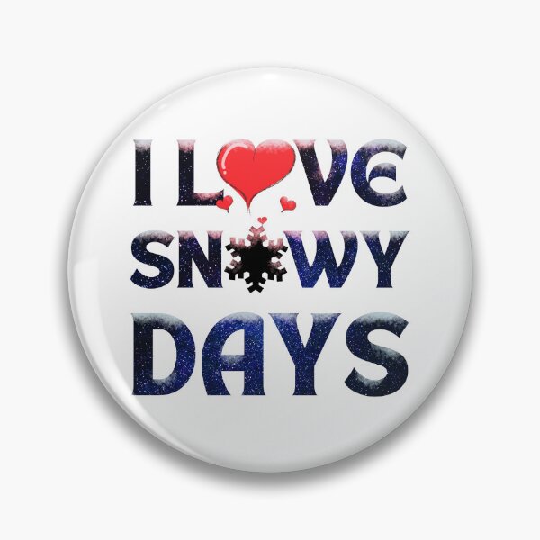 Item preview, I love snowy days red heart light stars designed and sold by Chaos-Touch.