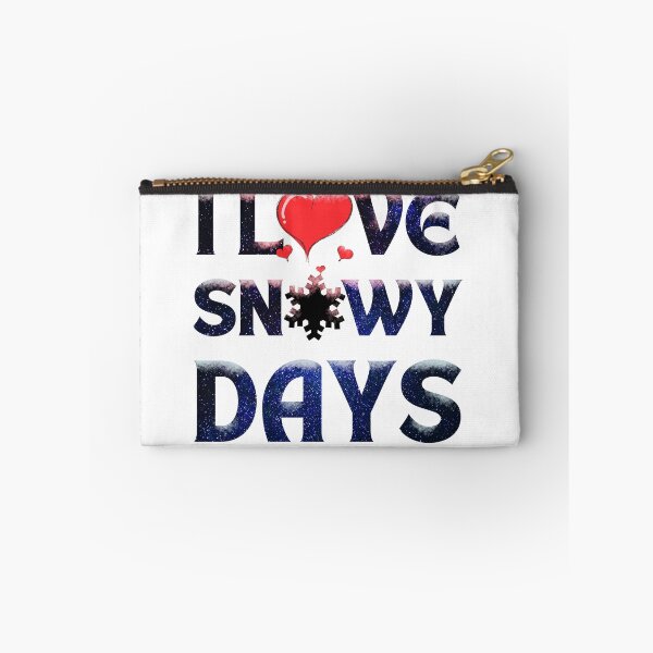 Item preview, I love snowy days red heart light stars designed and sold by Chaos-Touch.