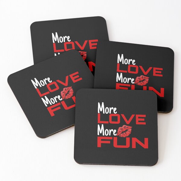 Item preview, More love more fun valentine's Day designed and sold by KemetArtCo.