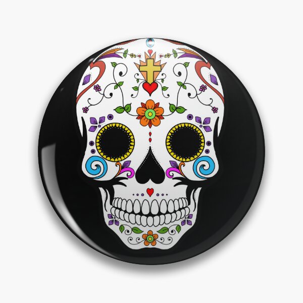 Item preview, Sugar Skull designed and sold by Sad-Sam-Designs.