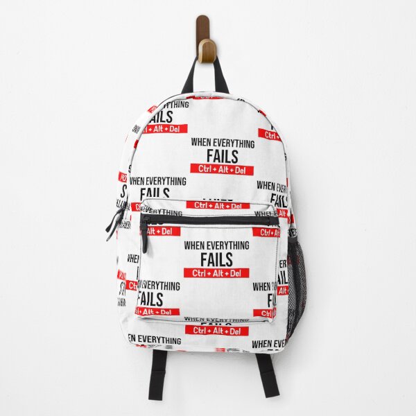 Item preview, When everything fails Ctrl + Alt + Del designed and sold by DZ-Merch.