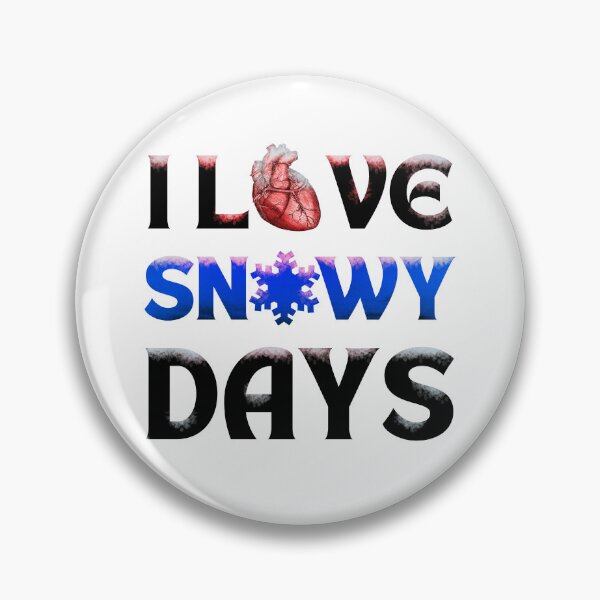 Item preview, I love snowy days human heart red light  designed and sold by Chaos-Touch.