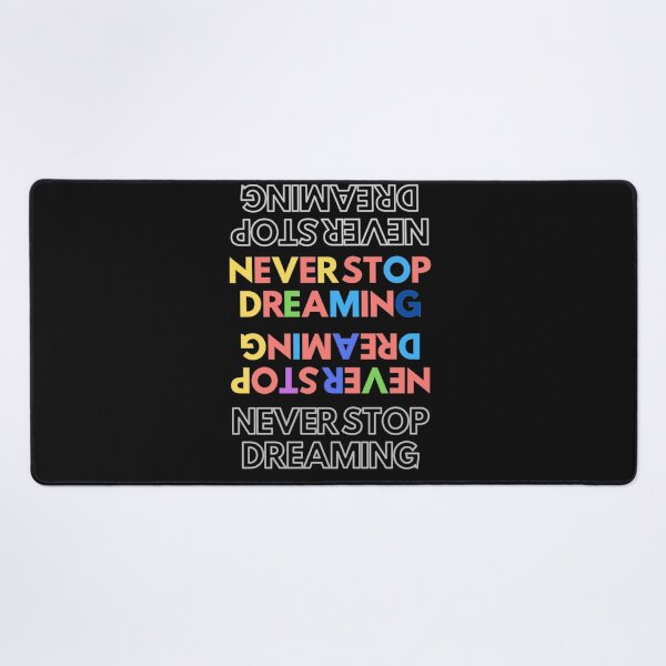 Item preview, Never Stop Dreaming Motivational Inspirational Quote T-shirt Gift Tee designed and sold by Fadwamoustakid.