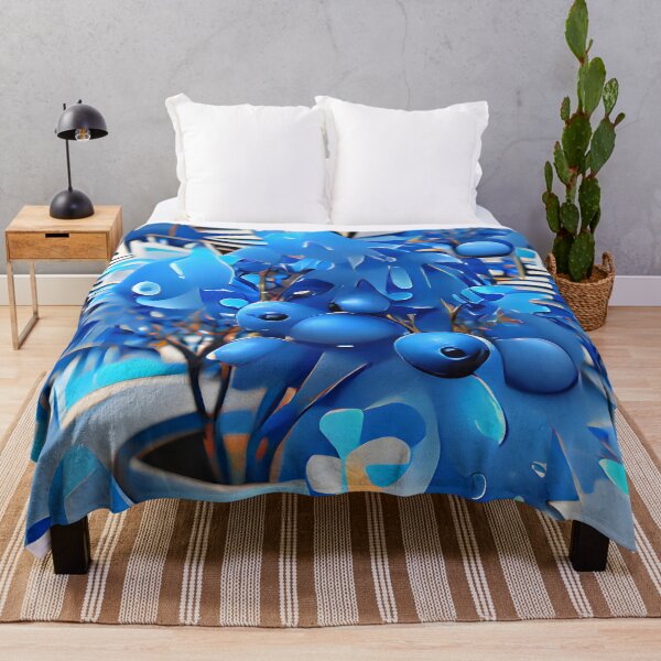 Item preview, Blue Fountain Bush designed and sold by ybaltaci.