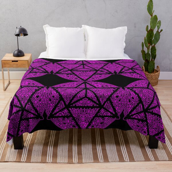 Item preview, Black and purple, sacred geometry graphic designed and sold by BJG1966.