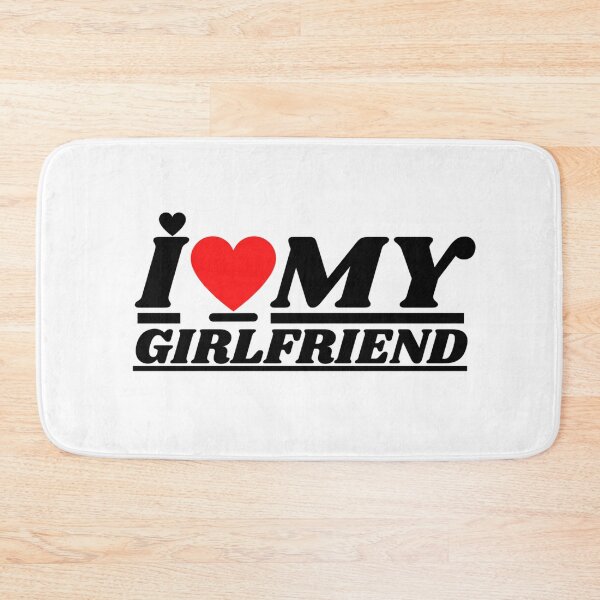 Aperçu de l'œuvre i love my girlfriend , girls , girl, sweetheart créée et vendue par FASHIONMED49.