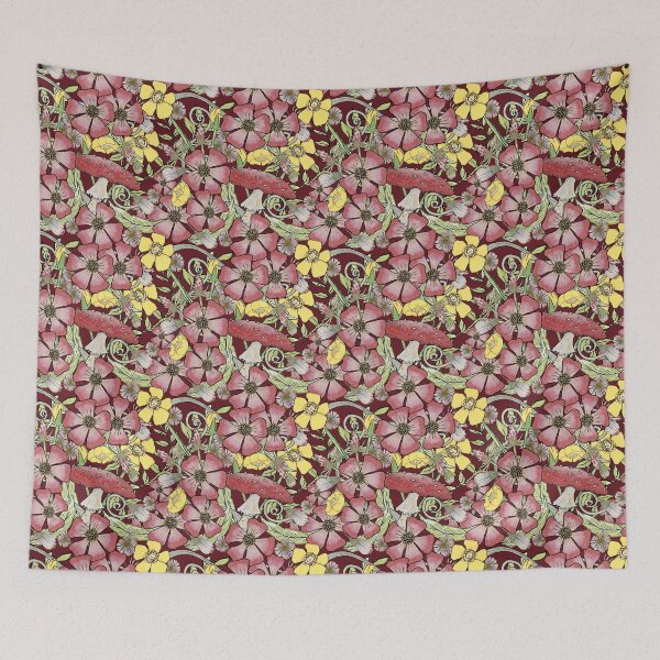 Item preview, Wild Flower Abstract designed and sold by WildBirdArt.