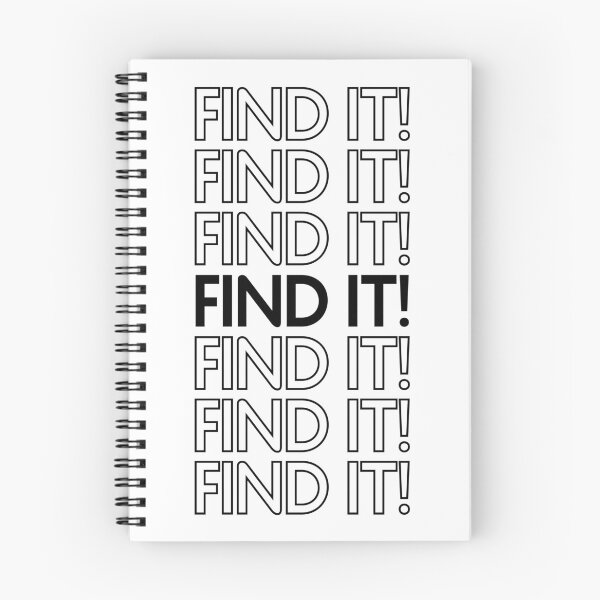 Item preview, Find it! Black designed and sold by Annie Rishor.