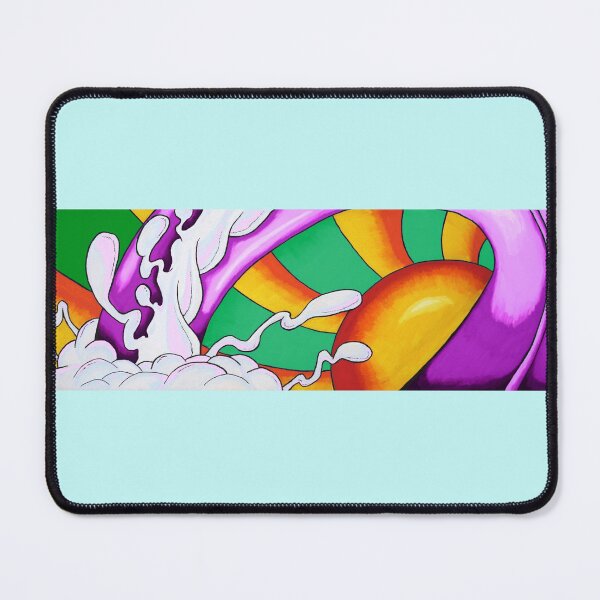Item preview, Pink crashing wave designed and sold by Weird Atlantic way .