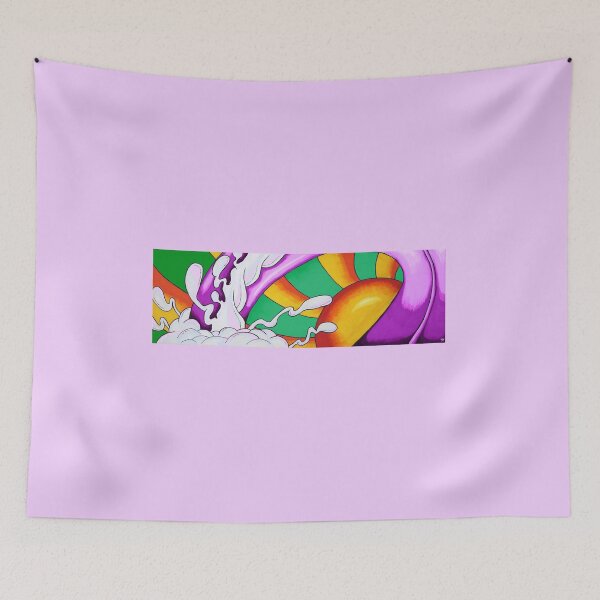 Item preview, Pink crashing wave designed and sold by Weird Atlantic way .