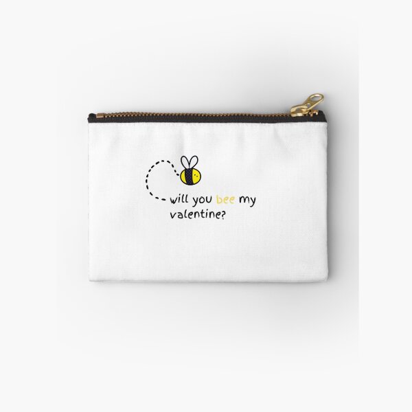 Item preview, Will You BEE My Valentine? - Cute Bee Puns designed and sold by designsbyreaia.