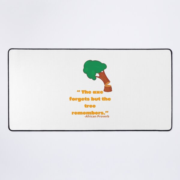 Item preview, The axe and the tree designed and sold by Giographix.