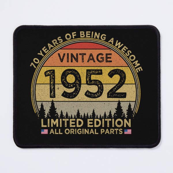 Item preview, 70th Birthday Vintage 1952 Limited Edition Patriotic designed and sold by cssdru.