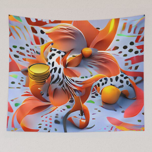 Item preview, Orange Tiger Lily designed and sold by ybaltaci.