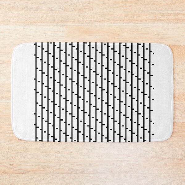 Item preview, Prime numbers: Black and white pattern 100x100 dots #1 designed and sold by Mmark94.